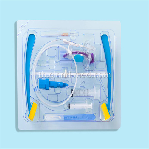 ชุด Tracheostomy แบบใช้แล้วทิ้งทางการแพทย์ที่ผ่านการรับรองจาก CE